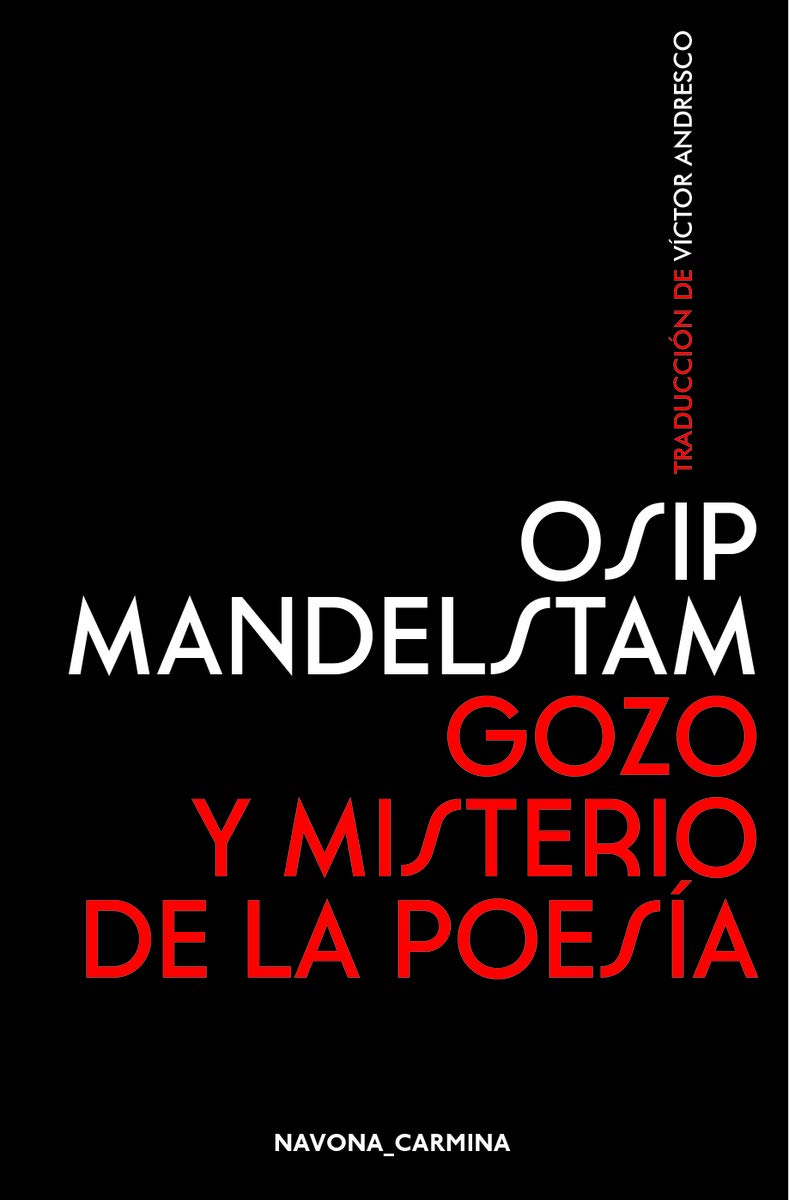 Gozo y misterio de la poesía (Hardcover)
