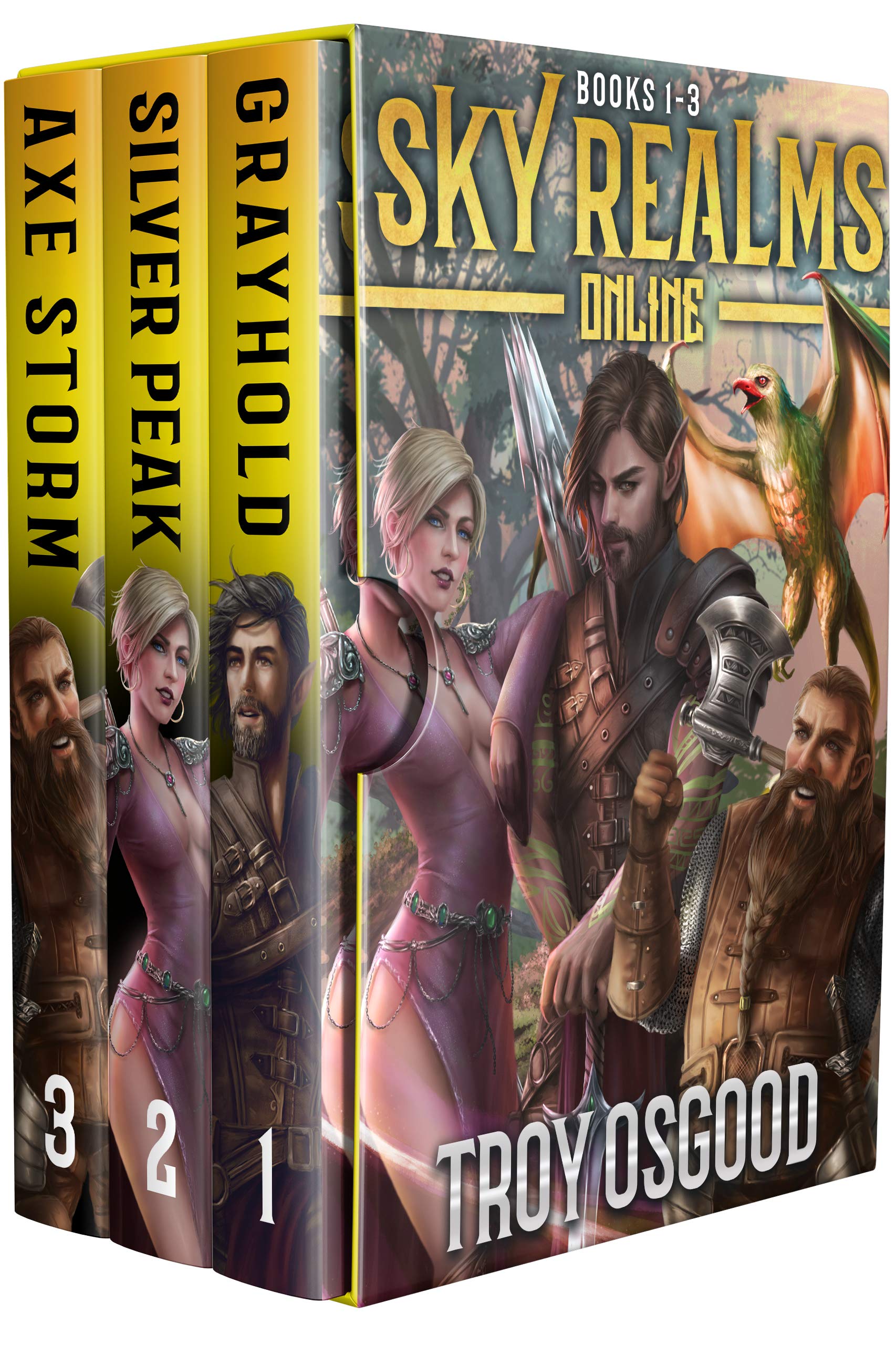 Sky Realms Online #1-3 (Kindle Edition)