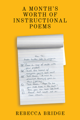 A Month's Worth Of Instructional Poems (Paperback)