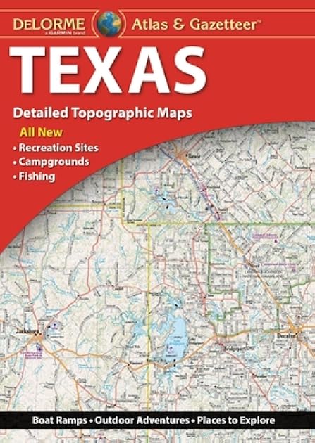 Delorme Atlas & Gazetteer Texas