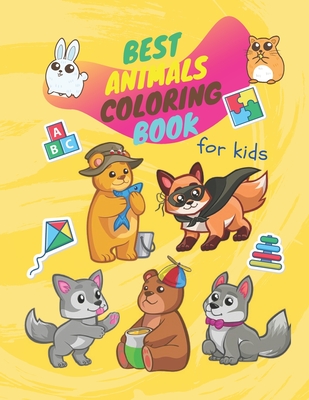 Best animal coloring book for kids: Best coloring book