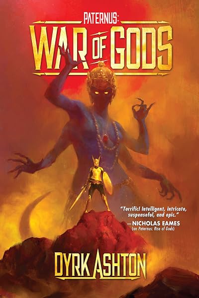 Portada de Paternus: War of Gods, de Dyrk Ashton