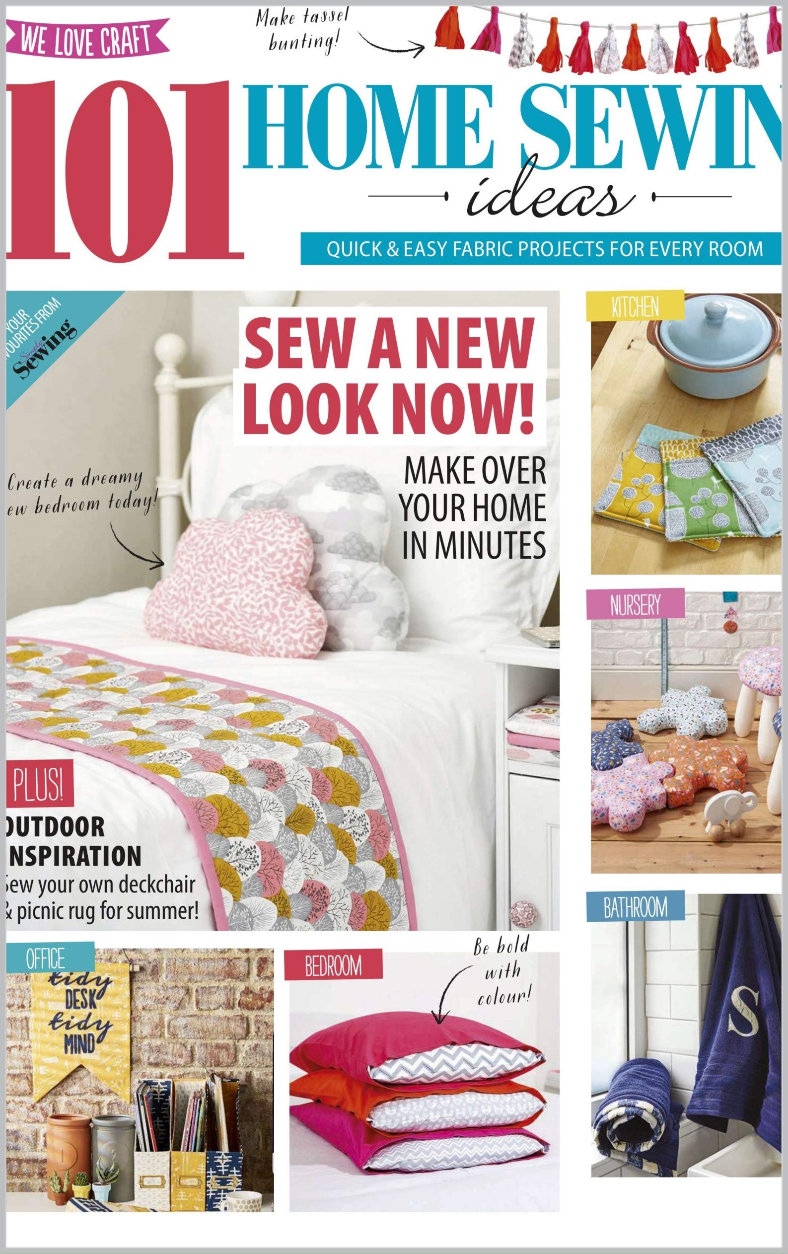 home sewing ideas: 101 Home Sewing Ideas For Every Room (Kindle Edition)