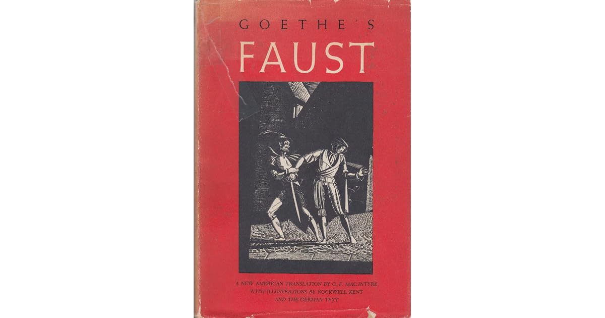 Goethe's Faust (Part I) An American Translation by Johann Wolfgang von