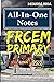 Frcem Primary: All-In-One Notes (2017 Edition, Black & White)
