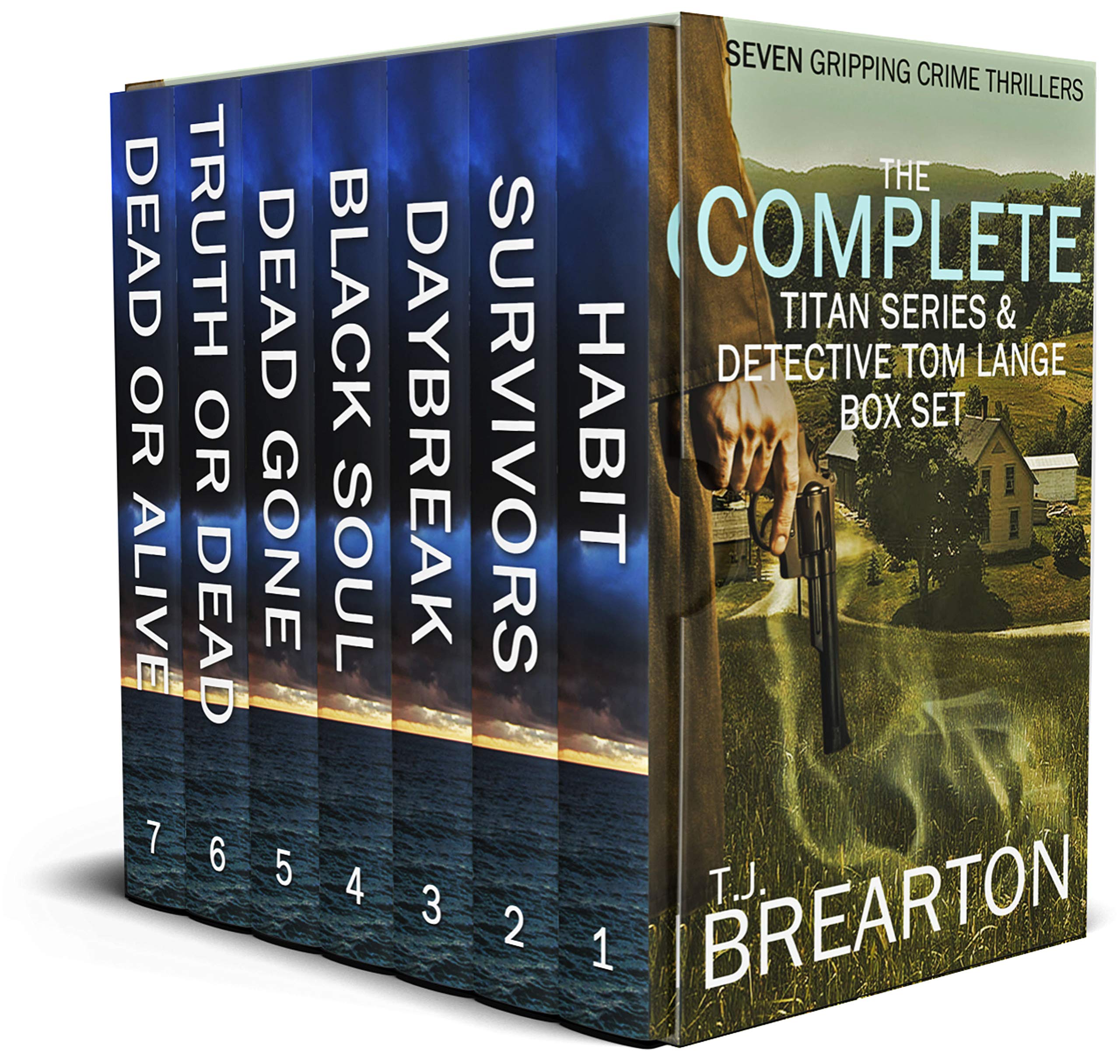 The Complete Titan Series & Detective Tom Lange Box Set (Titan #1-4) (Tom Lange #1-3)