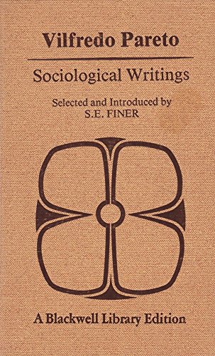 Vilfredo Pareto: Sociological Writings (Hardcover)
