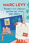 Toutes ces choses...