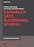 Handbuch Satz, Äußerung, Sc...