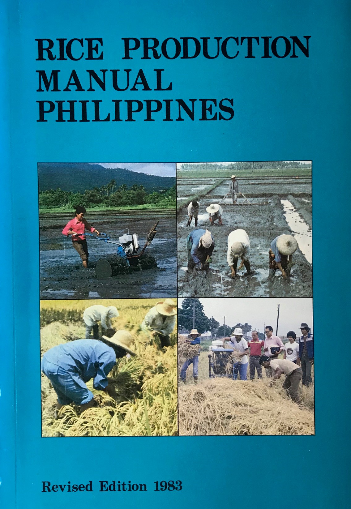 Rice production manual Philippines