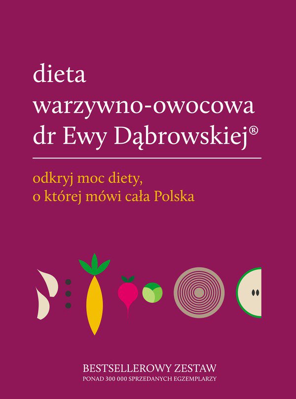 Dieta warzywno-owocowa dr Ewy Dąbrowskiej®. Komplet