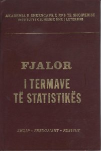 Fjalor i termave të statistikës