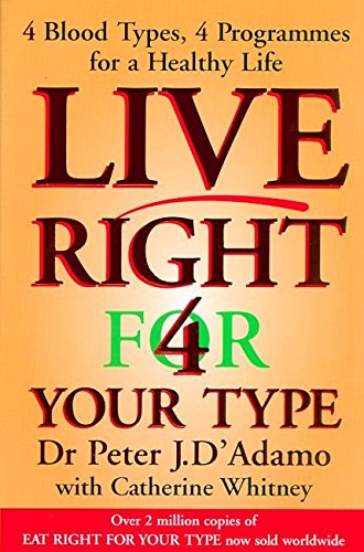 Live Right 4 for Your Type (Paperback)
