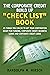 The Corporate Credit Build Up "Check List" Book by Randolph Hirsch