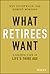 What Retirees Want: A Holistic View of Life's Third Age