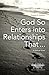 God So Enters into Relation...