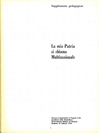 La mia patria si chiama multinazionale