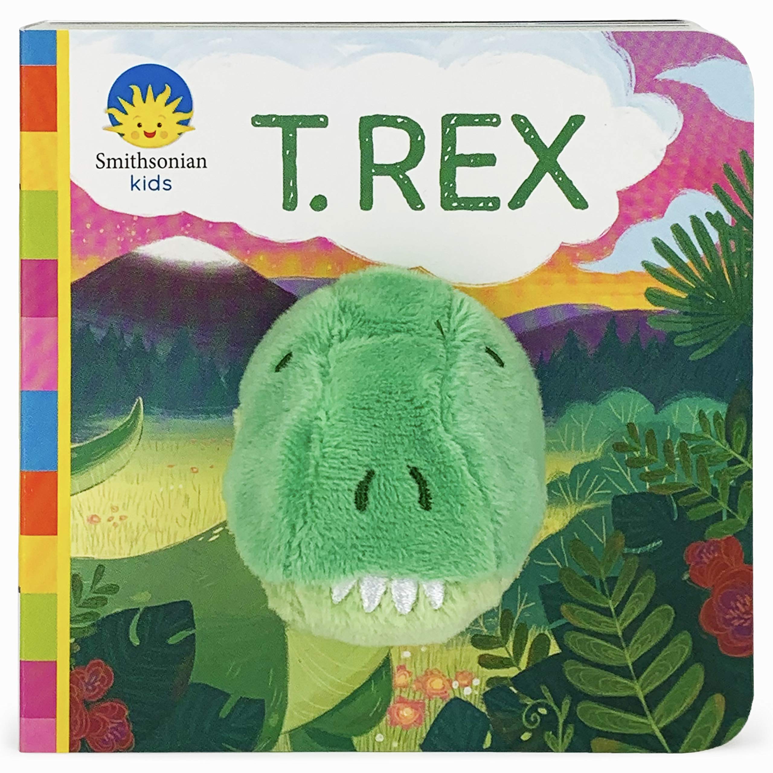 T. Rex Finger Puppet Board Book (Smithsonian Kids)