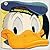 Walt Disney's The Donald Duck Book (A Golden Shape Book)