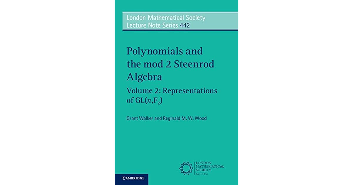 Polynomials and the mod 2 Steenrod Algebra Volume 2, Representations