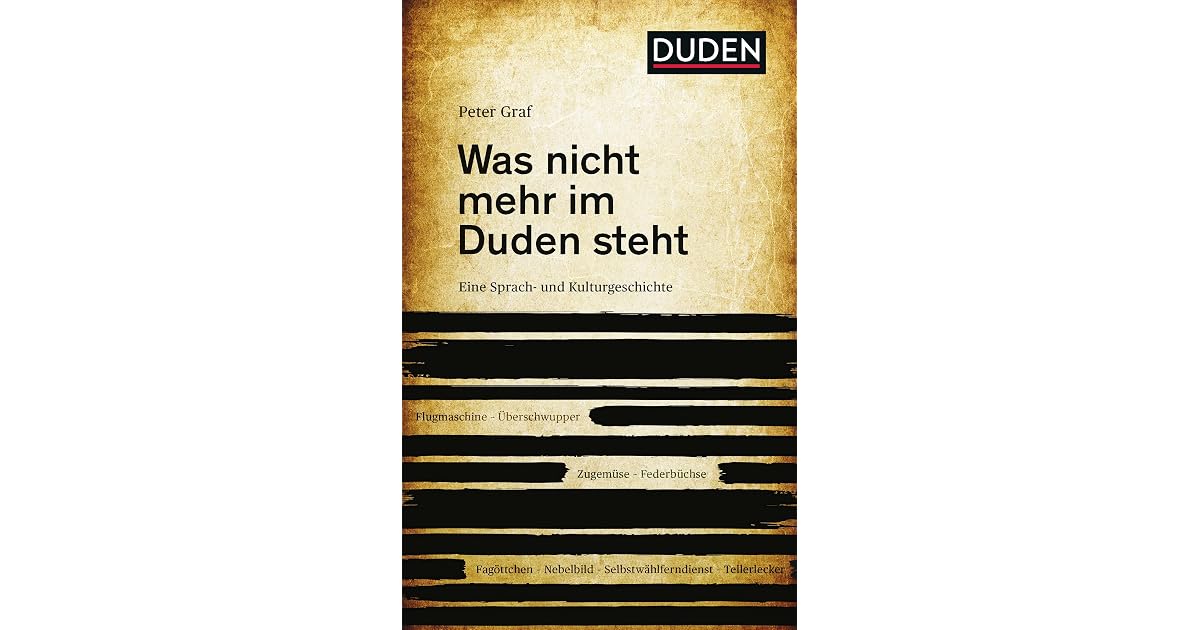 Wörter Die Nicht Im Duden Stehen