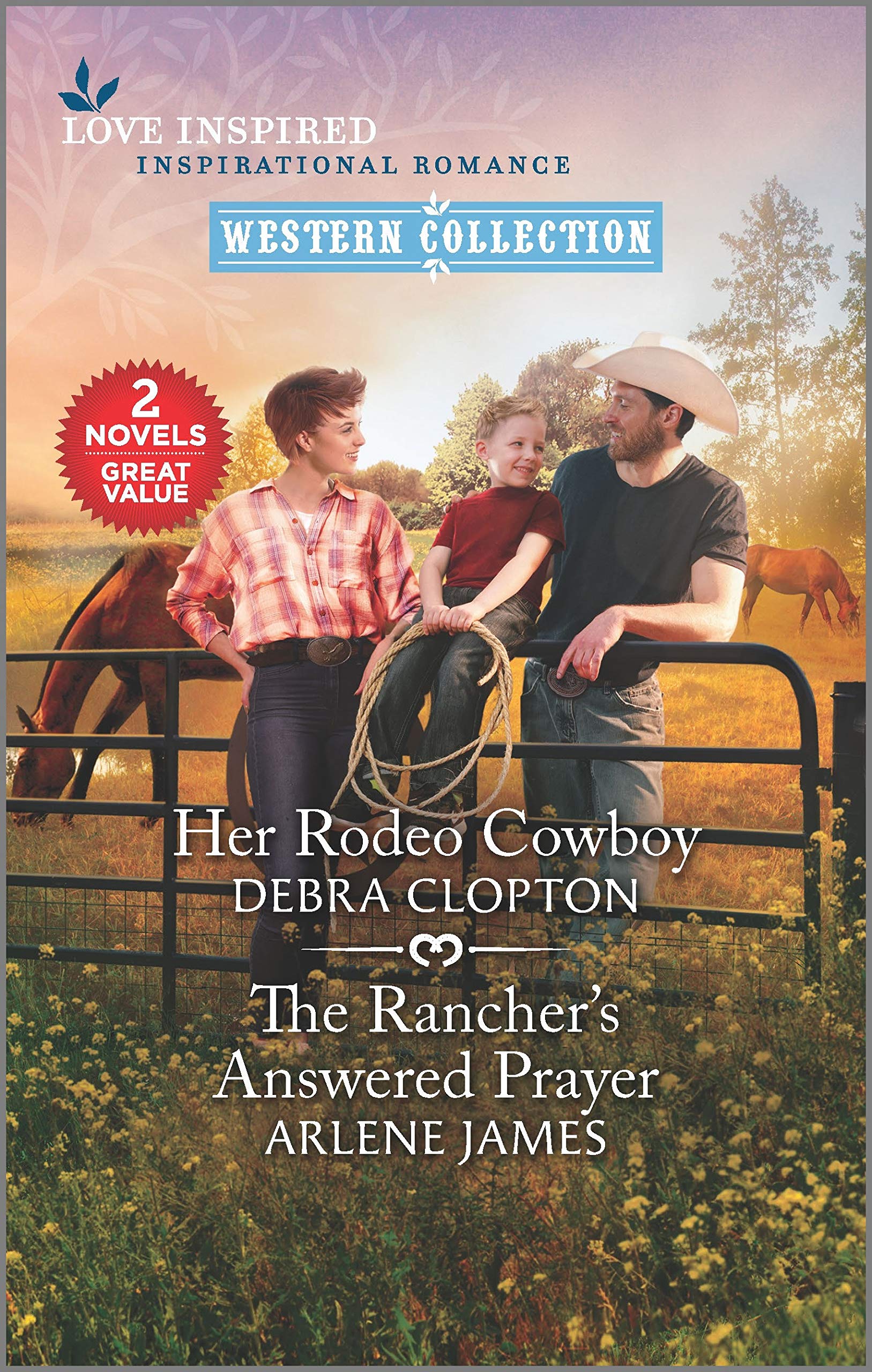 Her Rodeo Cowboy and The Rancher's Answered Prayer (Love Inspired: Western Collection)