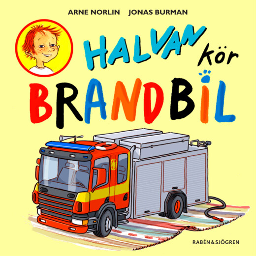Halvan kör brandbil (Board book)