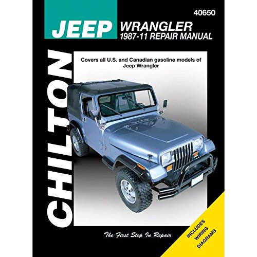 Jeep Wrangler Repair Manual 1987-2017 