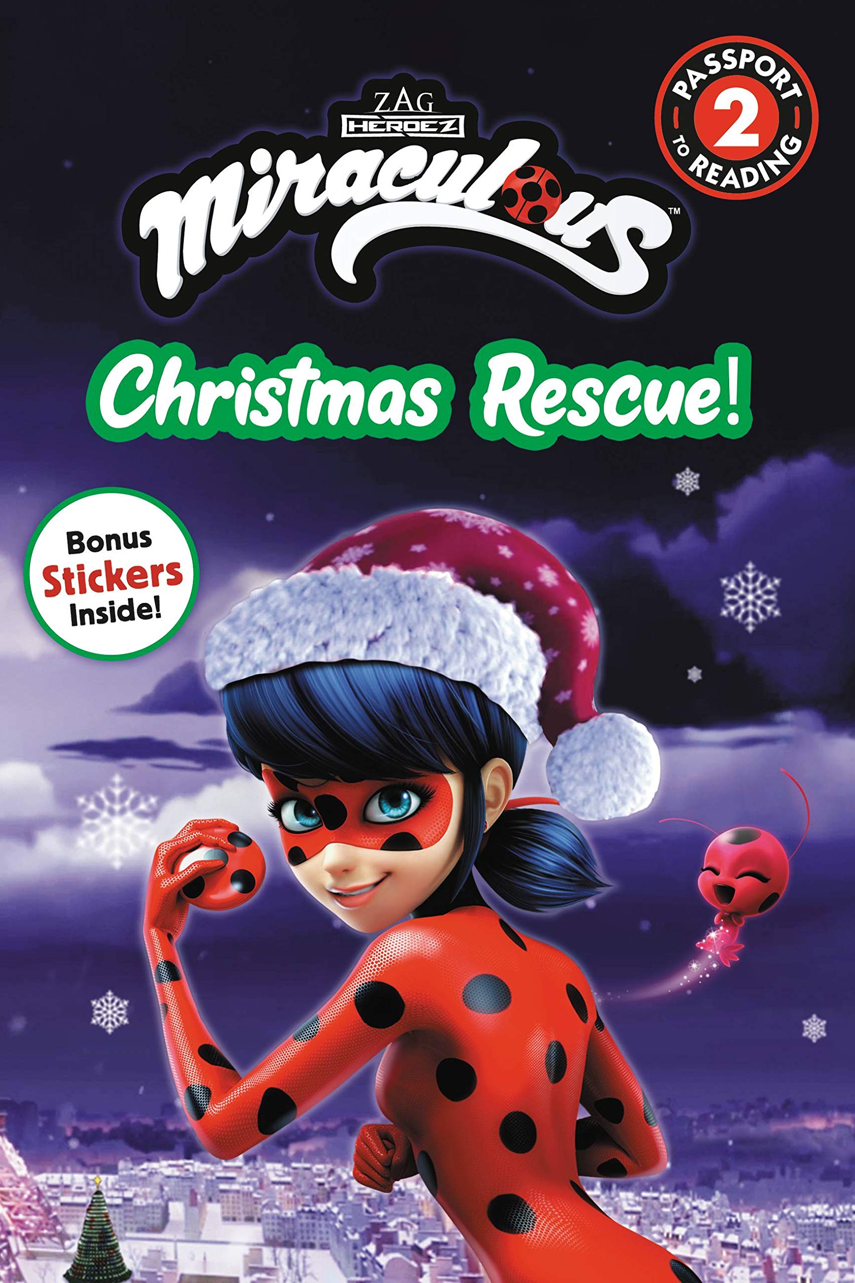 Miraculous: Christmas Rescue! (Passport to Reading Level 2)