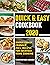 Quick and Easy Cookbook 202...