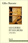 Les Livres et les jours - 1983-2001