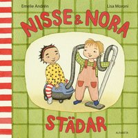 Nisse och Nora städar (Board book)