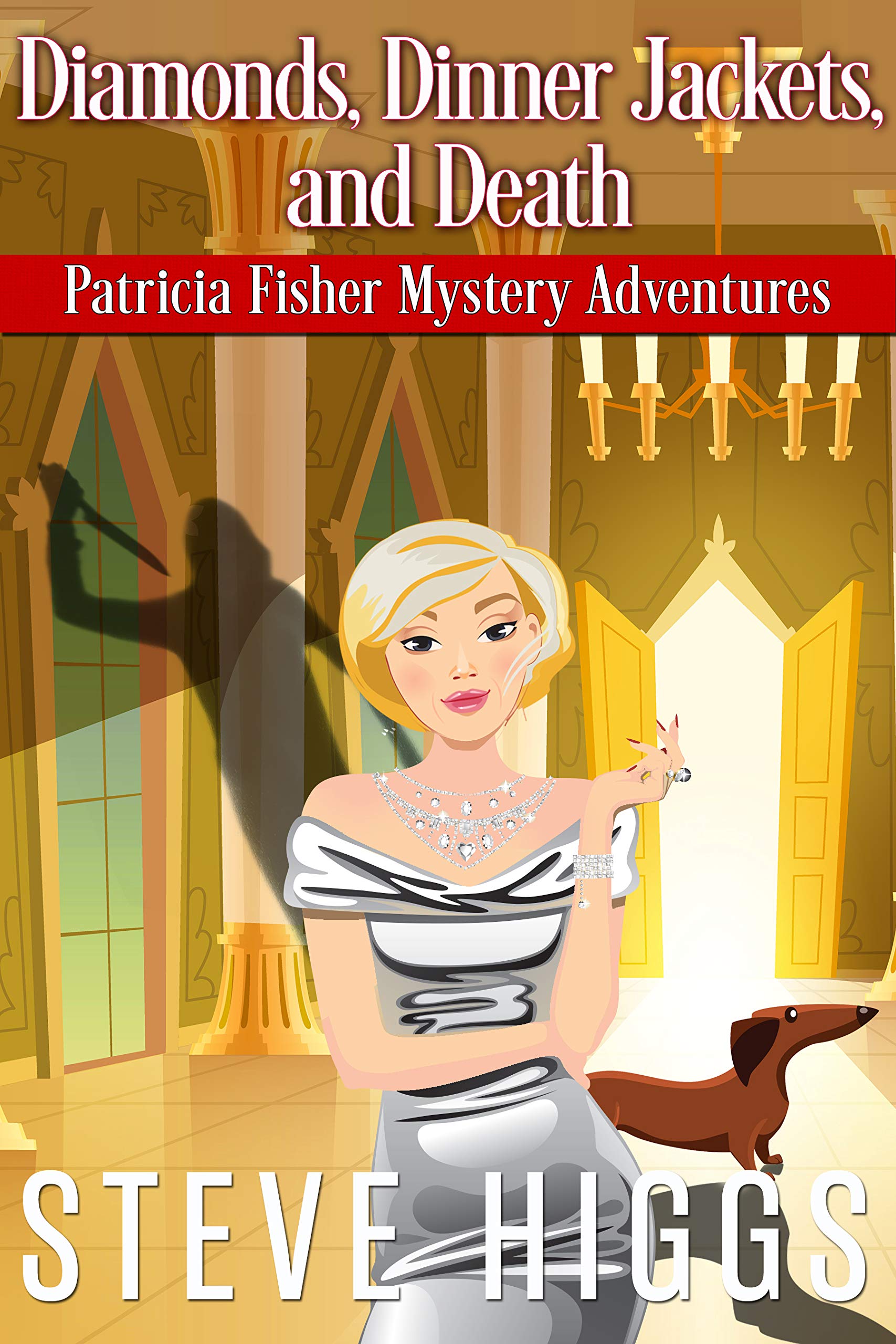 Diamonds, Dinner Jackets, and Death (Patricia Fisher Adventure Mysteries, #5)