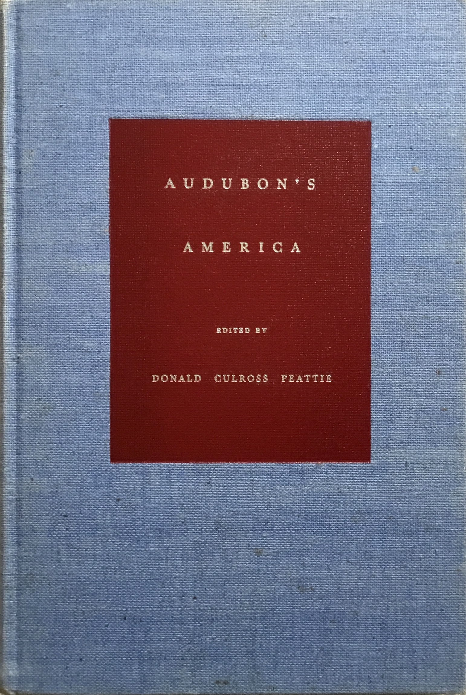 Audubon's America: The Narratives and Experiences of John James Audubon (Hardcover)