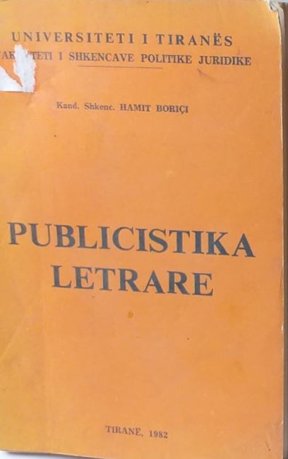 Publicistika letrare
