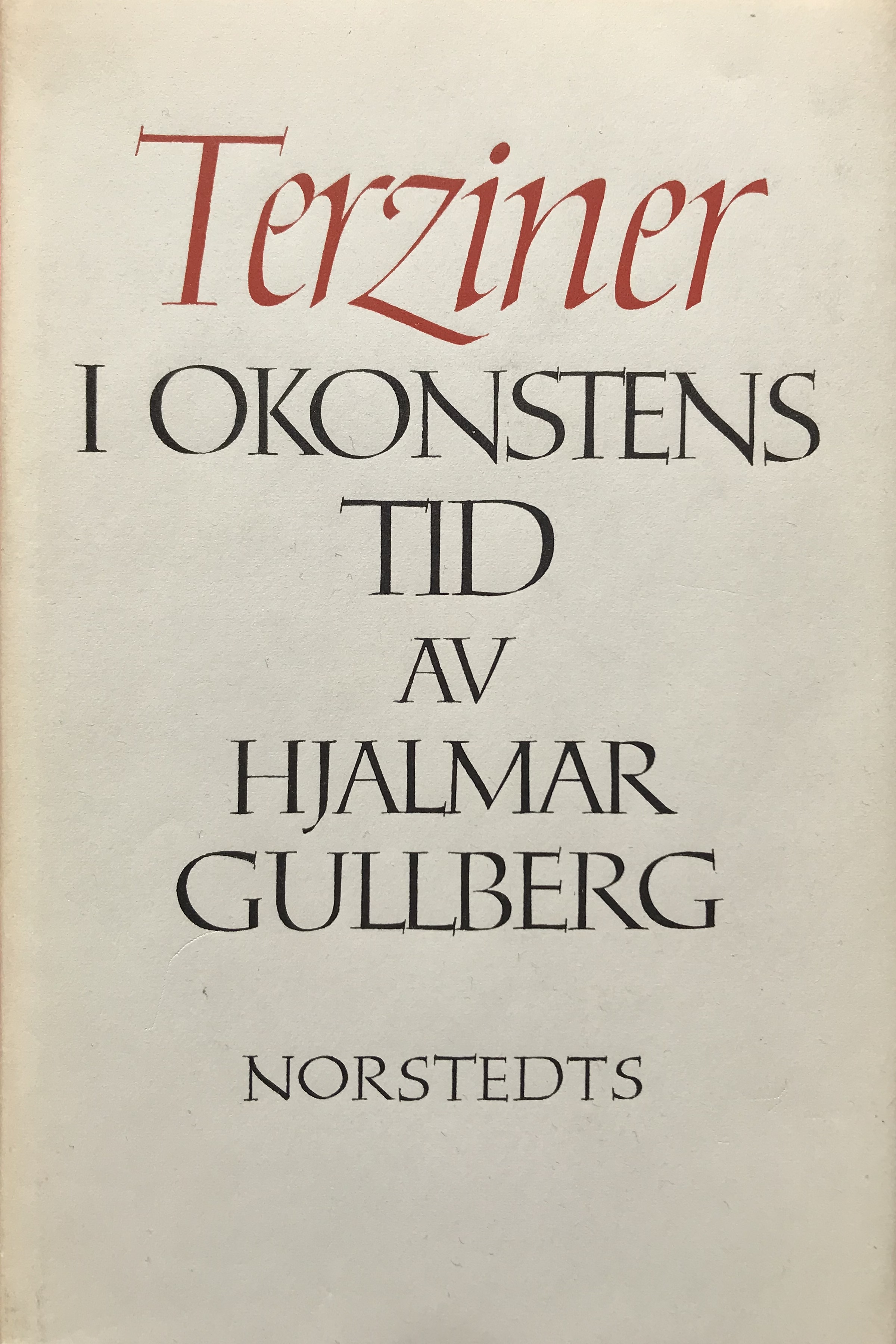 Terziner i okonstens tid