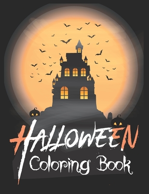 Halloween Coloring Book: Happy Halloween Coloring Book For Adults Relaxation . Halloween Coloring book Design