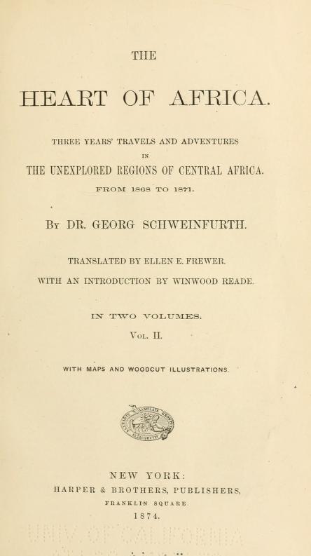 Heart of Africa (vol. ii)