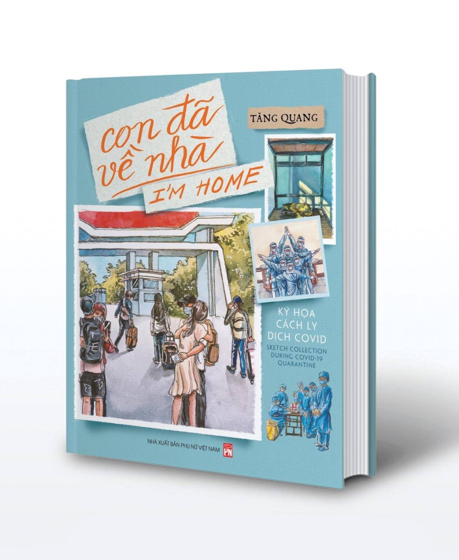 Con Đã Về Nhà – Ký Họa Cách Ly Dịch Covid (Paperback)