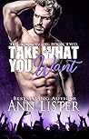 Book cover for Take What You Want (The Rock Gods, #2)
