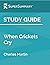Study Guide: When Crickets Cry by Charles Martin (SuperSummary)