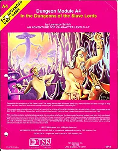 Advanced Dungeons and Dragons: Dungeon Module A4, In the Dungeons of the Slave Lords