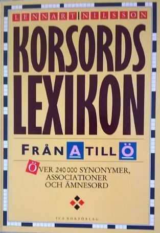 Korsordslexikon från A till Ö (Hardcover)