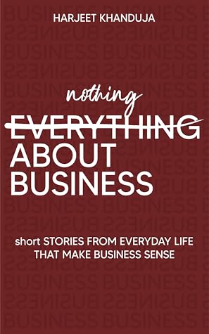Capa do Livro Nothing About Business