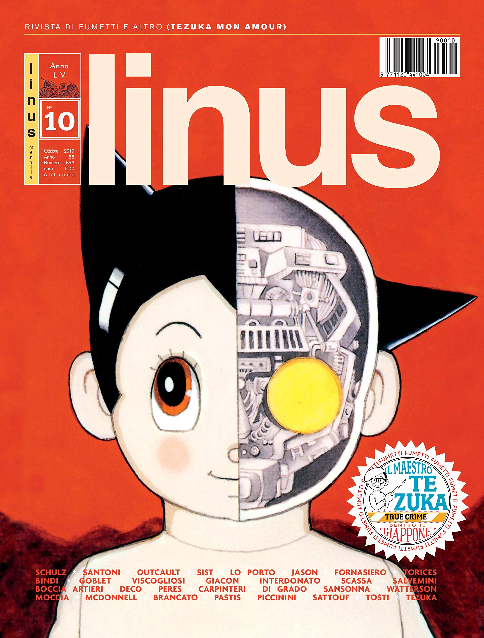 Linus. Ottobre 2019 (Linus 2019) (Italian Edition)