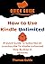 How to Use Kindle Unlimited by Thomas Guide