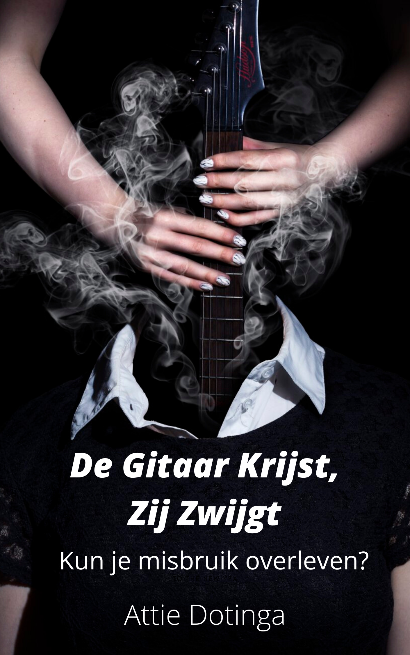 De gitaar krijst. Zij zwijgt