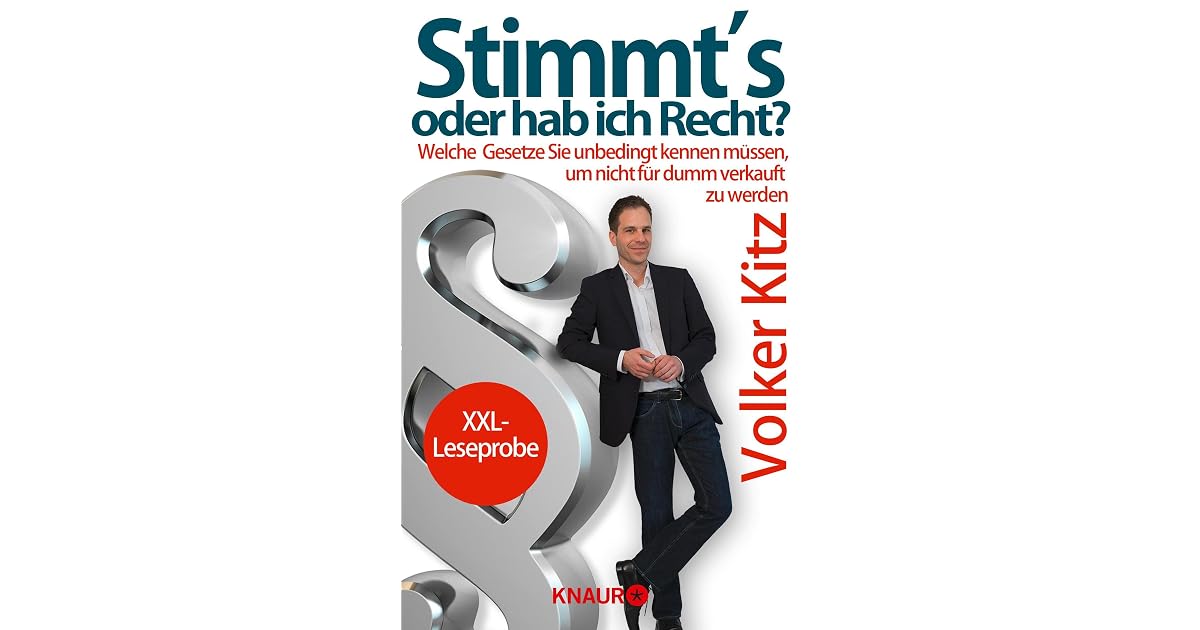 Stimmt's oder hab ich Recht? - XXL-Leseprobe: Welche ...