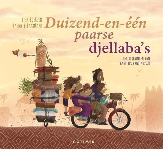 Duizend-en-één paarse djellaba's (Hardcover)