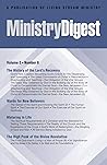 Book cover for Ministry Digest, Vol. 02, No. 08